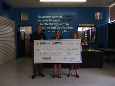 EDI Donates To Classroom Charity