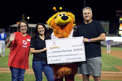 American Red Cross Receives Donation from Summit