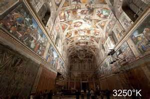 The Sistine Chapel Flipped the Switch Yesterday