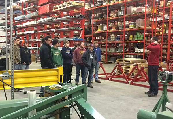 NAED Chairwoman Maureen Barsema Speaks to High School Students