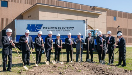 Werner Electric Celebrates Ground-Breaking of New Expansion