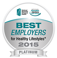 Eaton Named a 2015 Best Employer for Healthy Lifestyles