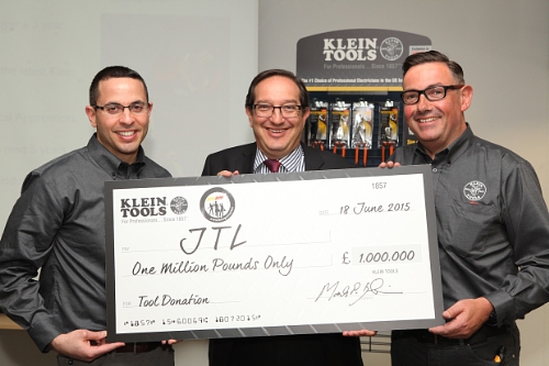 Klein Tools and Super Rod Donate £1 Million of Products for Apprentices