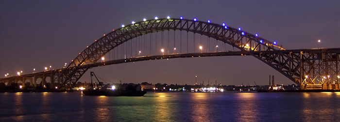 Service Wire Helps Raise the Bayonne Bridge