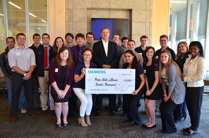 Penn State Altoona Receives Gift from Siemens USA