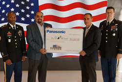 Panasonic Dresses Down to Raise Money for GI Go Fund