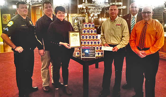 EPSCO Gives to Family of Fallen Police Officer