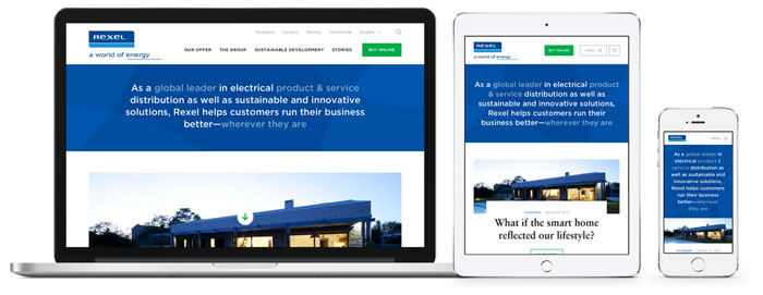 Rexel’s Website Goes Through Total Redesign