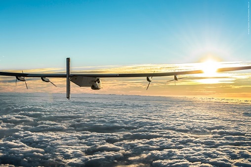Solar Impulse Plane Lands in Japan to Wait Out Bad Weather