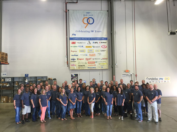 Irby Celebrates 90 Years