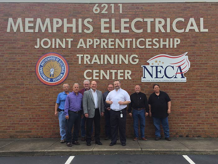 Thomas & Betts Donates $50,000 to Memphis Electrical JATC