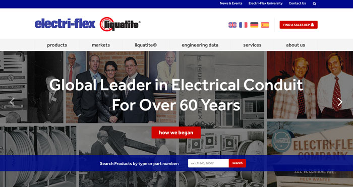 Electri-Flex Launches Newly Designed Website