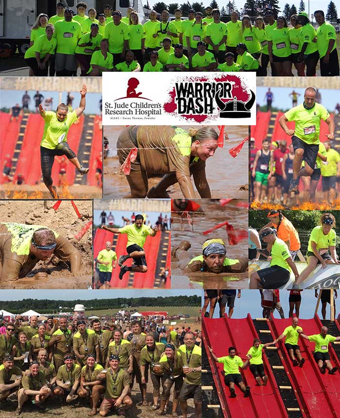 Cooper Electric Associates Muddy Up for St. Jude’s