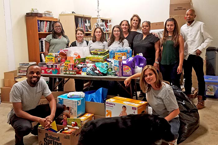 Crystorama Employees Hold Flood Relief Supply Drive