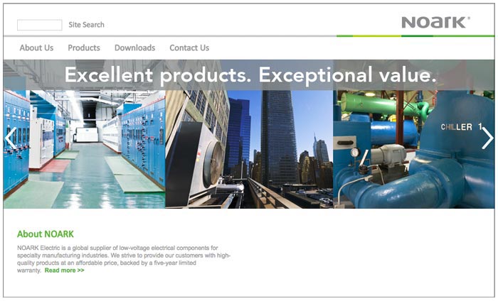NOARK Electric Rolls Out New Website