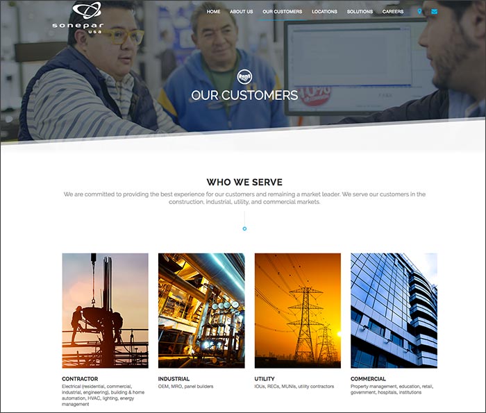 Sonepar USA Launches New Website