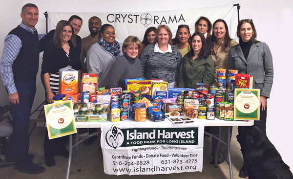 Crystorama Holds Thanksgiving Food Drive