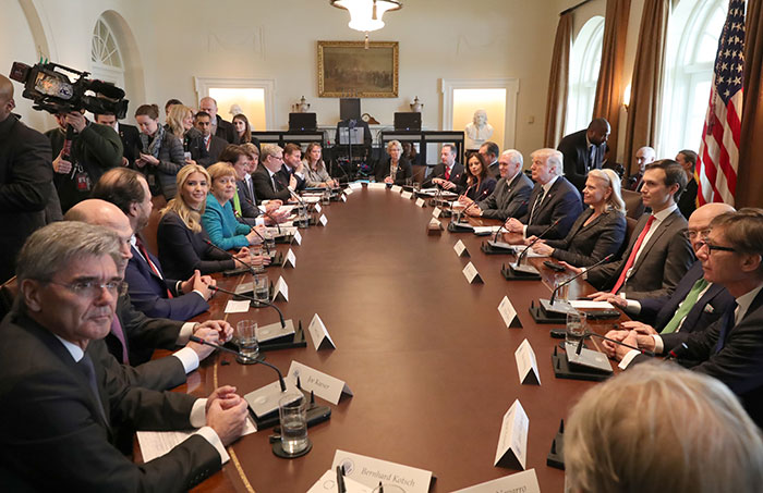 Siemens CEO Discusses US Manufacturing with President Donald Trump
