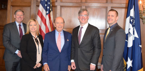Rockwell CEO Meets with Commerce Secretary Ross