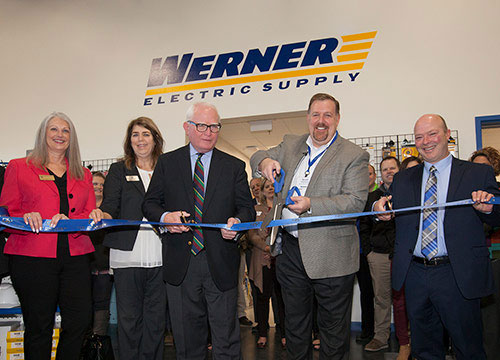 Werner Electric Supply Celebrates Fargo Grand Opening