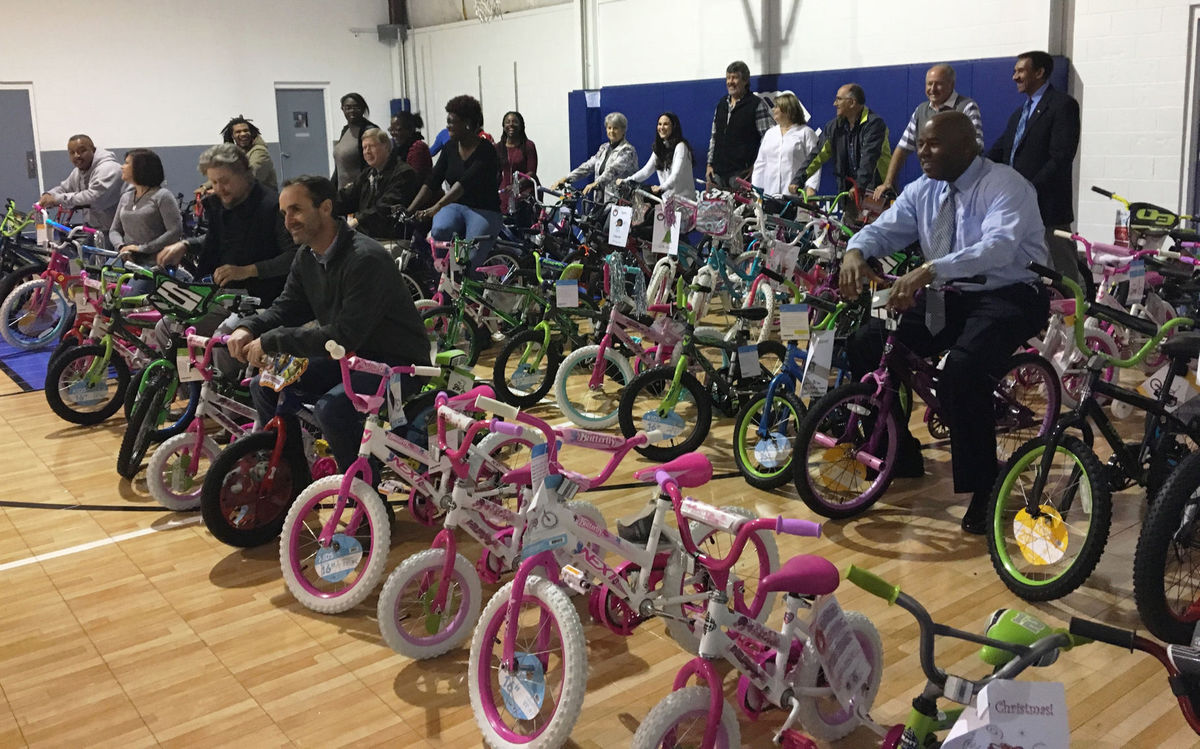 Womack Electric Donates Bicycles for Kids