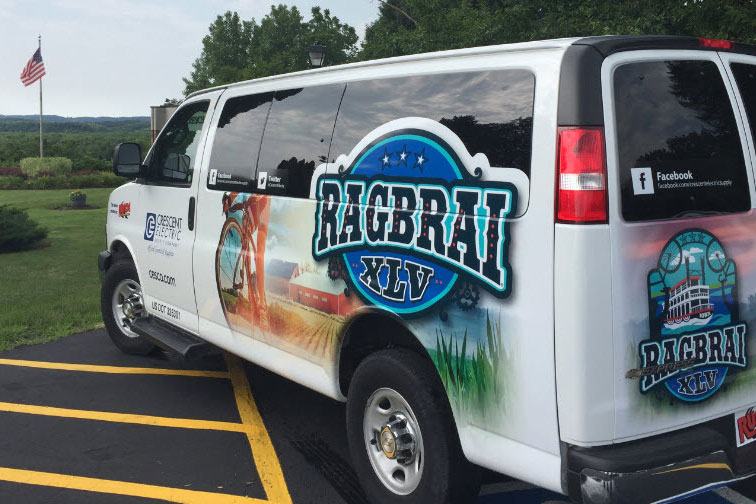 Crescent Electric Gears Up for RAGBRAI XLVI