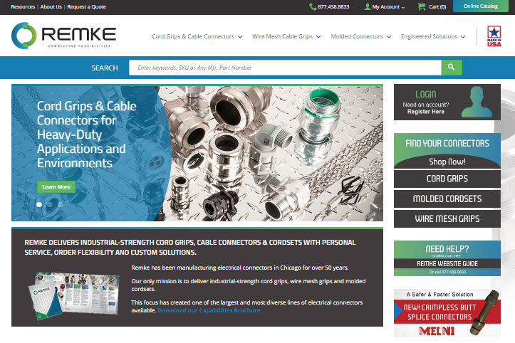 Remke Launches New Website