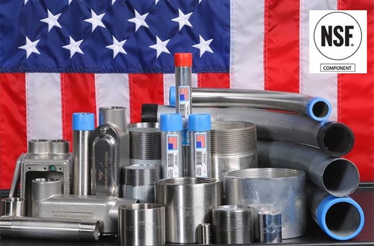 Patriot Industries Receives NSF Certification