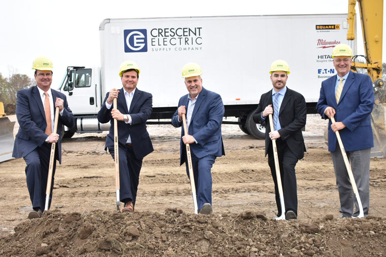 Crescent Electric Breaks Ground on New Sturtevant Facility