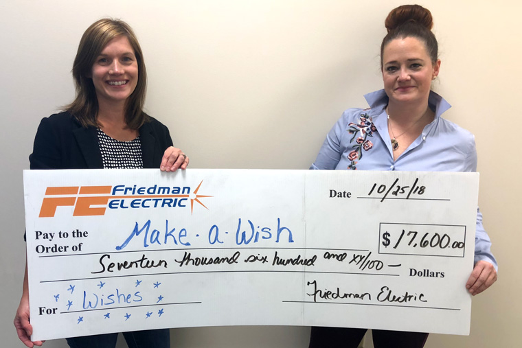Friedman Electric Grants Wishes