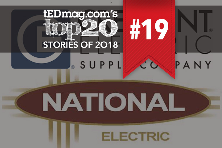 Top 20 Stories of 2018: #19 Crescent Electric Acquires National Electric Supply