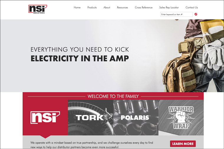 NSI Industries Launches Redesigned Website