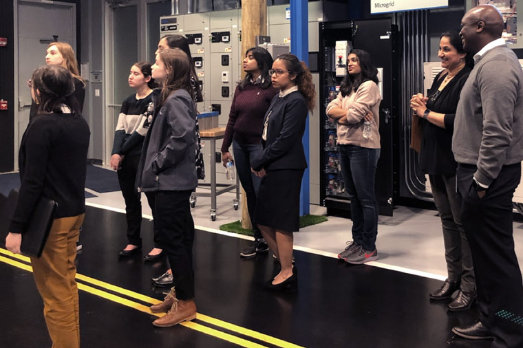 Eaton Hosts Students for Women in CyberSecurity Conference