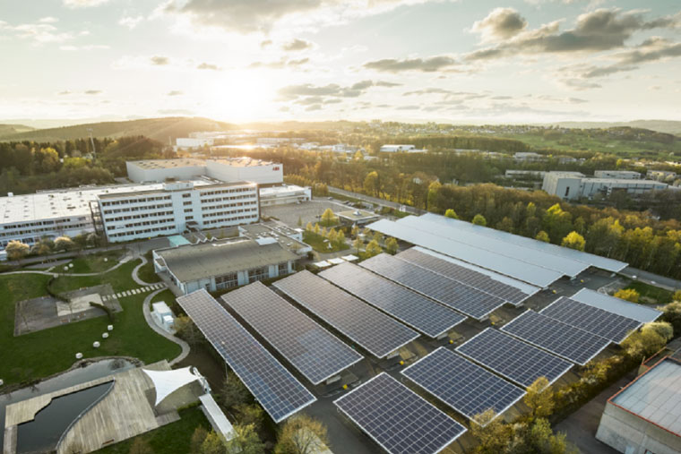 ABB Presents CO2-Neutral Production Site in Germany
