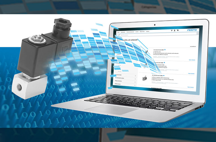 Festo Launches Redesigned Website