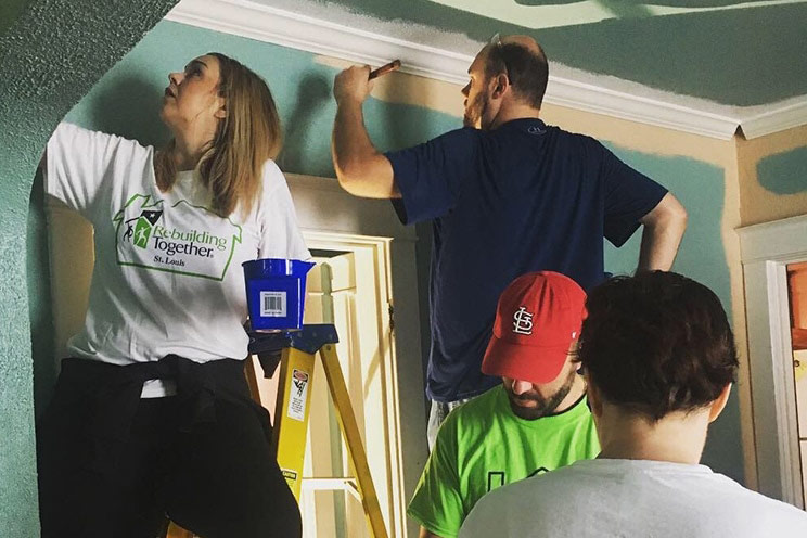 French Gerleman Participates in Rebuilding Together