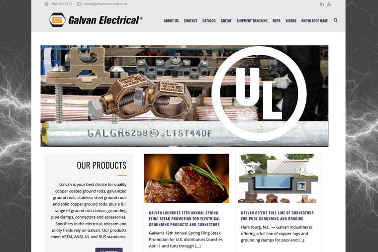 Galvan Industries Launches New Web Site
