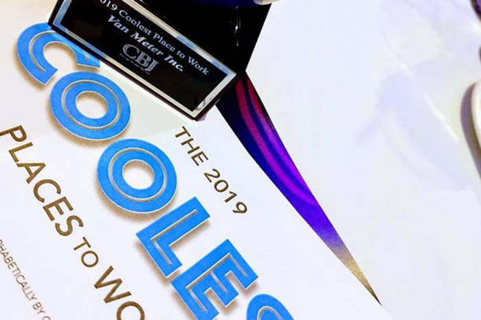 Van Meter Recognized for Making Work “Cool”