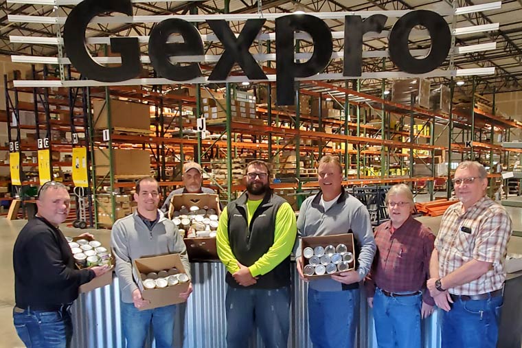 Rexel Employees “Scare Away Hunger” in October