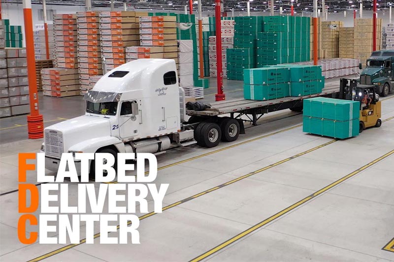 Home Depot Unveils First Flatbed Distribution Center