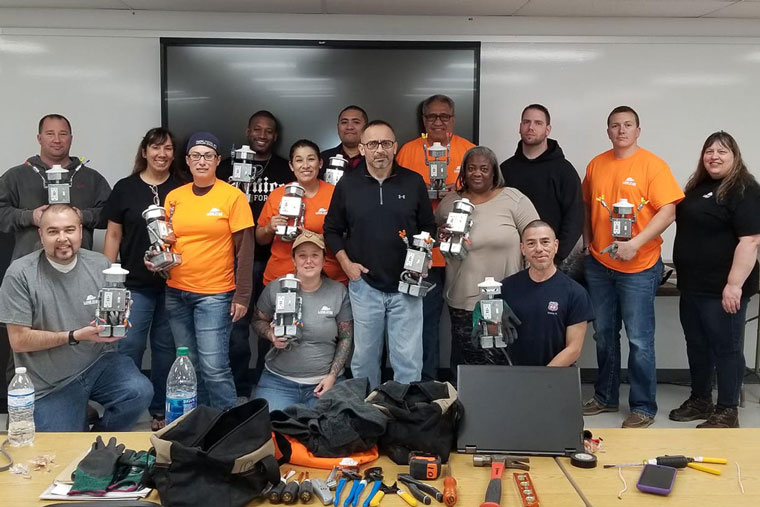 Orbit Donates Products to Electrical Training for Veterans