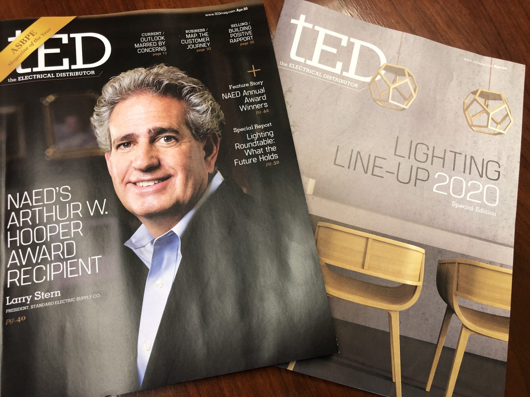 NAED Award Winners Recognized in tED Magazine