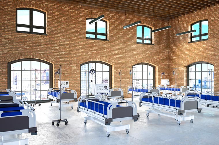 Siemens Supports Army Corps in Development of Temporary Hospital