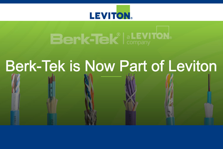 Leviton Completes Acquisition of Berk-Tek