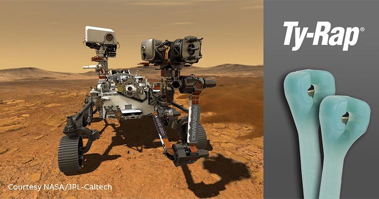 ABB Cable Ties Used for NASA Mars 2020 Rover Mission