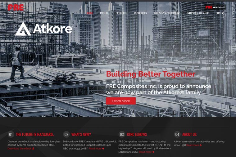 Atkore Acquires FRE Composites Group