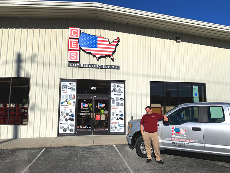 City Electric Supply Promotes Outside Sales Rep