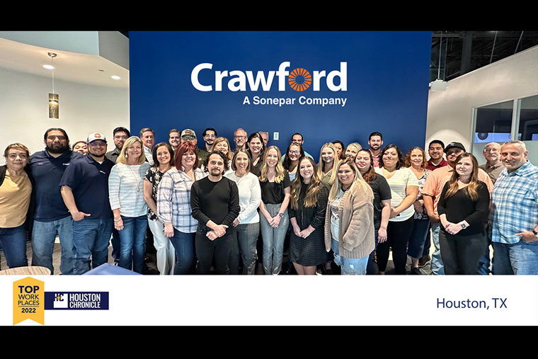 Crawford is Recognized as a Top Workplace in 2022