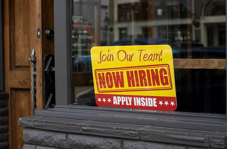 February Job Openings Slip to 9.9 Million