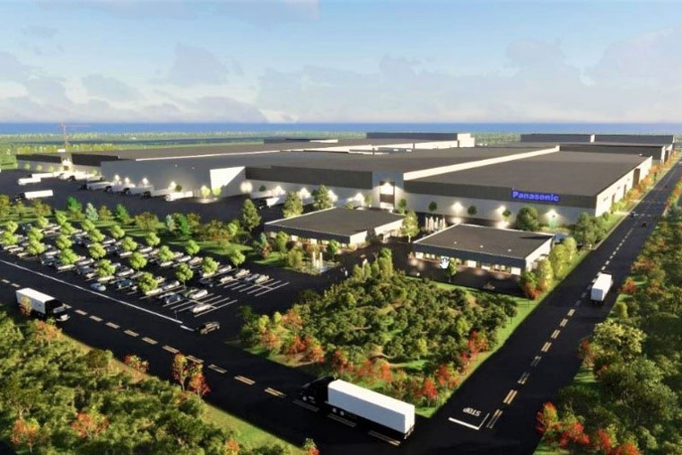 Panasonic Discusses Build of New EV Plant in Kansas